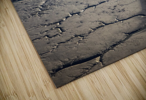 Aerial view of patterns made by water draining over the Silt Mud Flats along Cook Inlet, South-central Alaska; Alaska, United States of America PacificStock puzzle