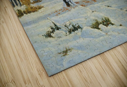 An early snow Konstantin Yakovlevich Kryzhitsky puzzle