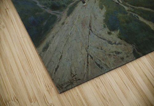 Evening in Ukraine, 1901 Konstantin Yakovlevich Kryzhitsky puzzle