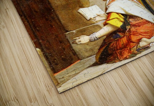 Prayers at the tomb of the Virgin, Jerusalem Jean Jules Antoine Lecomte du Nouy puzzle