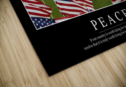 Peace: Inspirational Quote and Motivational Poster StocktrekImages puzzle