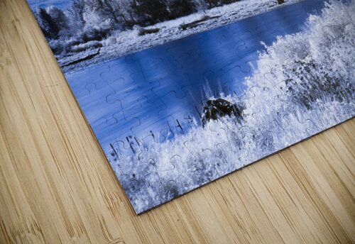 Courtenay Estuary in Infrared CRB Images Photography puzzle