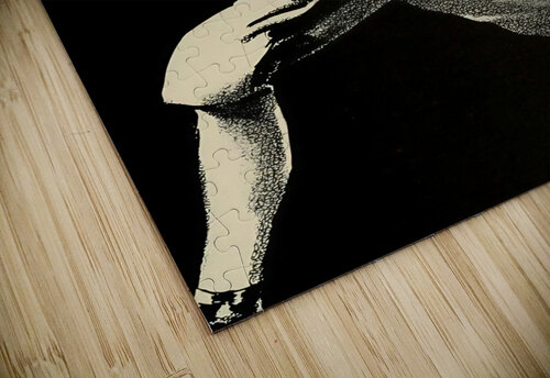 1930s vintage football player stiff arm art Row One Brand puzzle