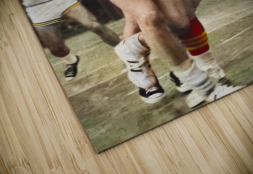 1969 LSU vs. USC Basketball Pistol Pete Art Row One Brand puzzle