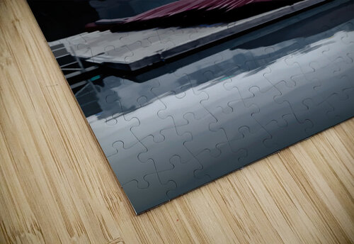 Lake Louise Canoes in Abstract Norma Brandsberg Photography puzzle