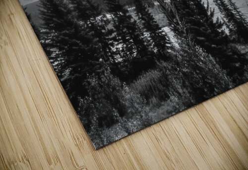 Icefield Parkway Sunset in Black and White Norma Brandsberg Photography puzzle