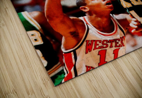 1987 Western Kentucky Basketball Art Row One Brand puzzle