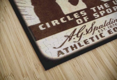 spalding sports ad viewfinder art Row One Brand puzzle
