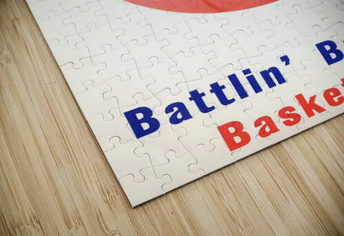 fresno state bulldog basketball throwback Row One Brand puzzle