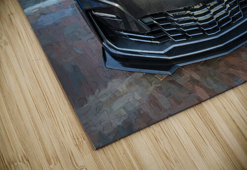 2019 Black Chevrolet Camaro SS LT1 X 6 Rich Franco puzzle
