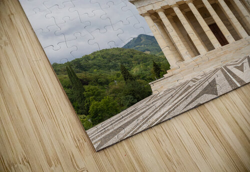 Possagno Italy. Temple of Antonio Canova with classical colonna Paolo Modena puzzle