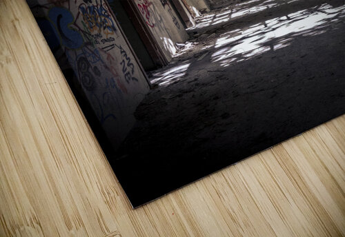 inside a decaying vandalised  structure Gualtiero Boffi puzzle
