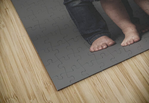 portrait of sibling children barefoot Gualtiero Boffi puzzle