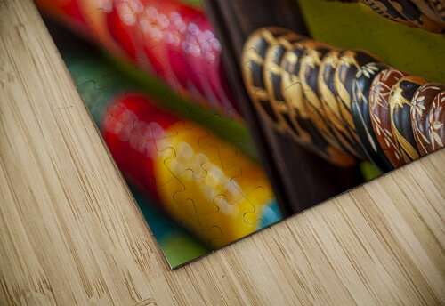 artistic coloured bracelets Gualtiero Boffi puzzle