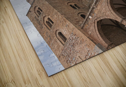 Cathedral of Cefalu view from below. Gualtiero Boffi puzzle