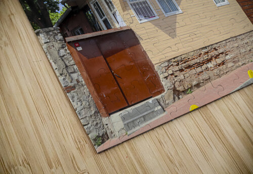 wooden house in a neighborhood of istanbul Gualtiero Boffi puzzle