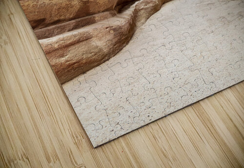 path that leads to the treasury of Petra between the canyons.  Gualtiero Boffi puzzle