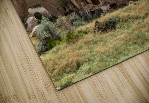 chimney rock formation in Zelve.  Gualtiero Boffi puzzle