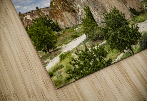 view of rock formations in the rose valley in cappadocia.  Gualtiero Boffi puzzle