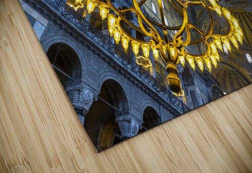 detail of the candelabrum and the ceiling of the hagia sophia mo Gualtiero Boffi puzzle