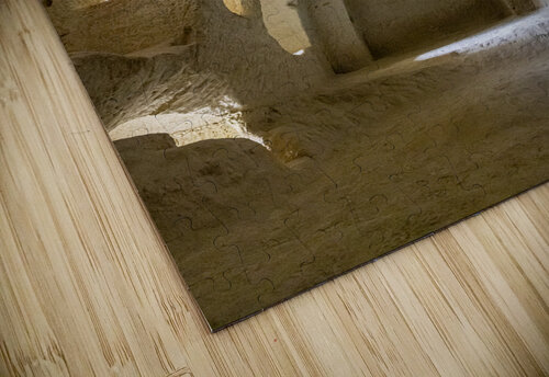 rock carved church red valley Gualtiero Boffi puzzle