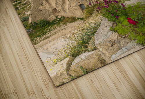 view of uchisar castle in cappadocia Gualtiero Boffi puzzle
