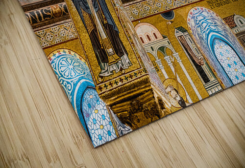 interior of the palatine chapel in Palermo.  Gualtiero Boffi puzzle