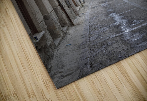 Scicli seen from above.  Gualtiero Boffi puzzle