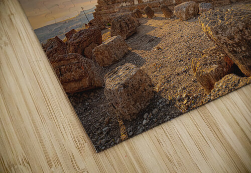 temple of juno in t​​agrigento.  Gualtiero Boffi puzzle