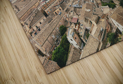 Scicli in Sicily urban view Gualtiero Boffi puzzle