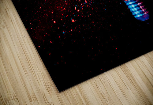glass explosion of a filament light bulb on black.  Gualtiero Boffi puzzle