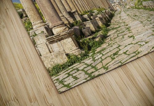 Roman columns in amman Gualtiero Boffi puzzle