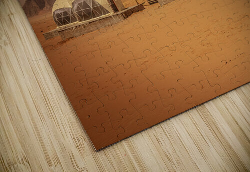 domes hotel in desert Gualtiero Boffi puzzle