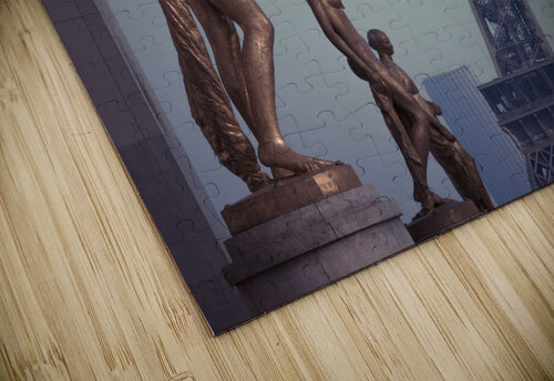 Palais de Chaillot and Eiffel Tower Assaf Frank puzzle