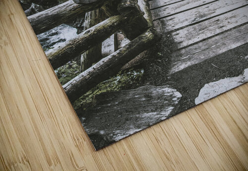 wood bridge near saent waterfall  Gualtiero Boffi puzzle