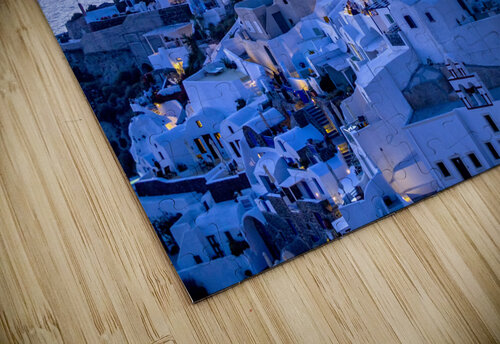 oia at sunset Gualtiero Boffi puzzle