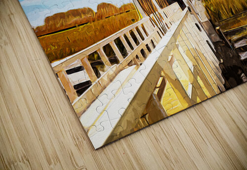 Bridge to Kinderdijk - CR2305-9281-WAT JordiCarrio puzzle