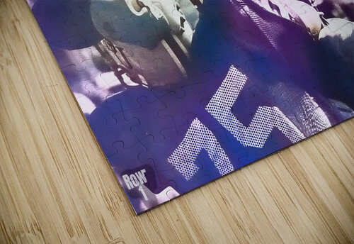 1978 Roosevelt Duncan Kansas State Football Art Row One Brand puzzle