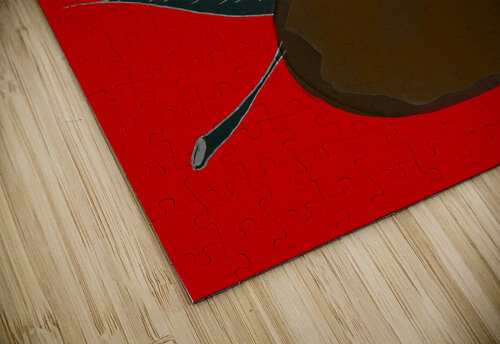 vintage ohio state buckeye leaf art Row One Brand puzzle