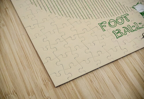 Early 1900s Ohio Bobcats Football Art Row One Brand puzzle