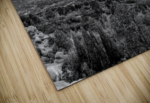 Evening Clouds Over Pikes Peak Grayscale Jennifer White puzzle