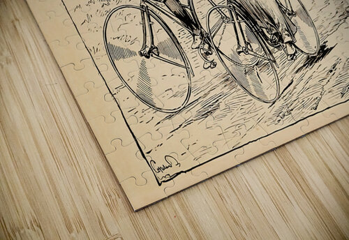 early 1900s columbia cycles ad Row One Brand puzzle