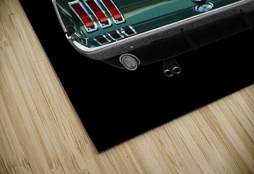 67 Mustang Fastback Rear Gill Billington puzzle