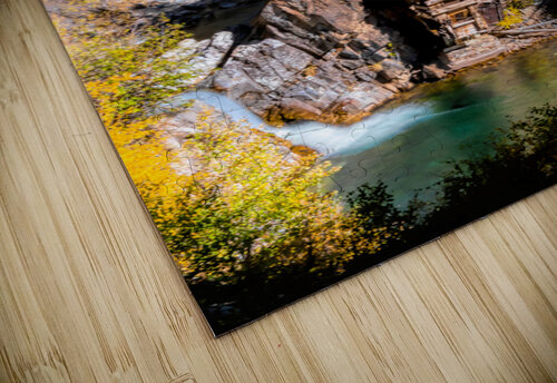 Autumn at the Crystal Mill Norma Brandsberg Photography puzzle