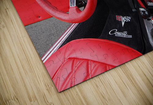 1963 Corvette Stingray Interior Gill Billington puzzle