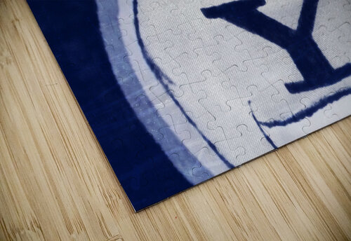 yale bulldog remix art  Row One Brand puzzle