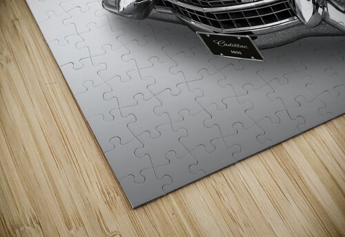 1955 Cadillac Black and White Gill Billington puzzle