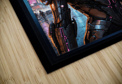 An Android Assassin Seeks Her Prey Mesmerizing AI Concept Art by Xzendor7 xzendor7 puzzle