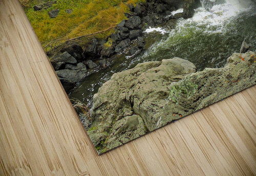 Yellowstone Moose Falls Norma Brandsberg Photography puzzle