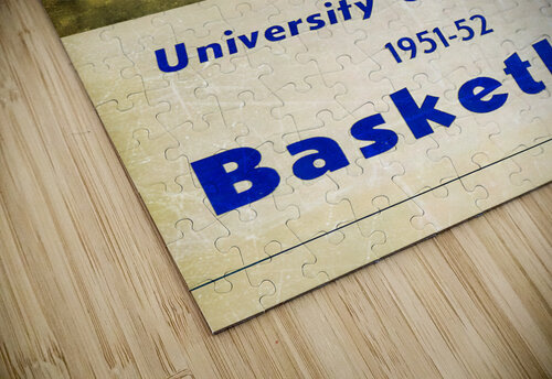 1951 kentucky basketball art Row One Brand puzzle